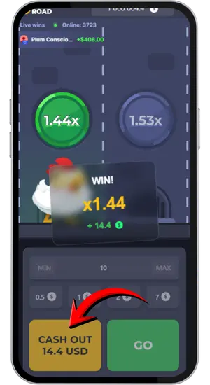 Cash out or continue